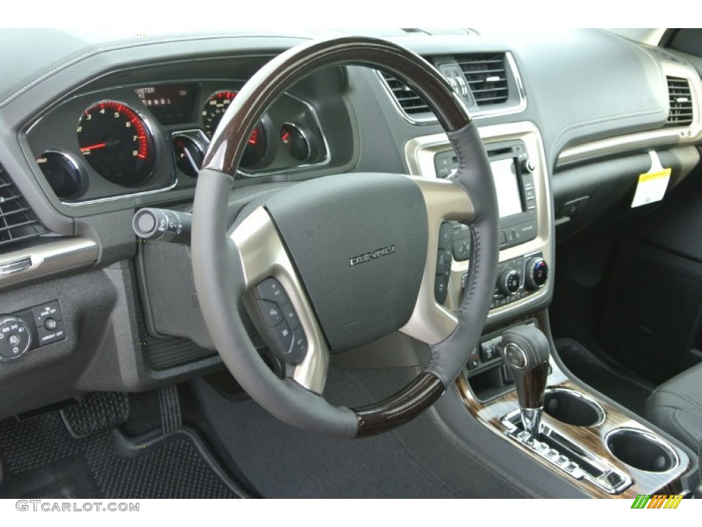 2015 GMC Acadia Denali Ebony Dashboard Photo #94815020