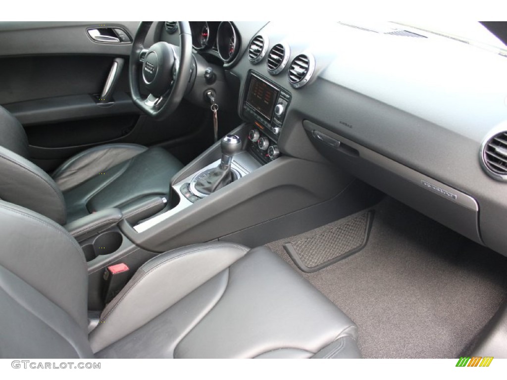 2011 TT 2.0T quattro Coupe - Ice Silver Metallic / Black photo #35