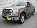 2014 Sterling Grey Ford F150 Lariat SuperCrew 4x4  photo #7