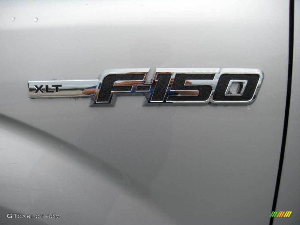 2014 F150 XLT SuperCrew 4x4 - Ingot Silver / Steel Grey photo #14