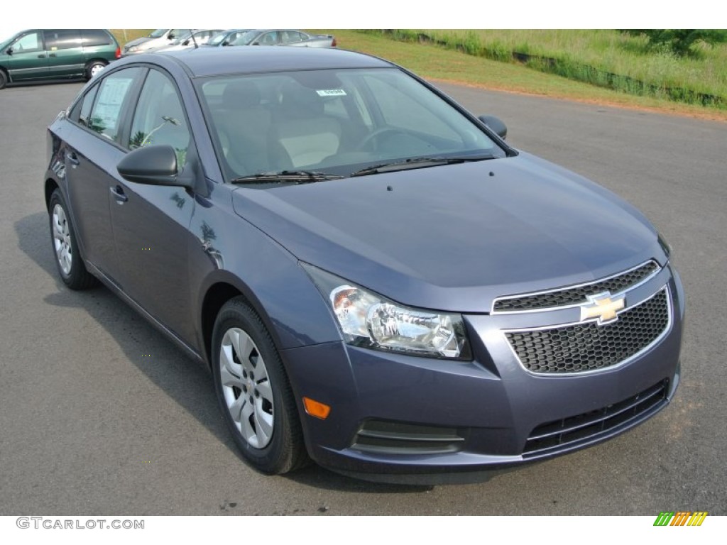 2014 Cruze LS - Atlantis Blue Metallic / Jet Black/Medium Titanium photo #1