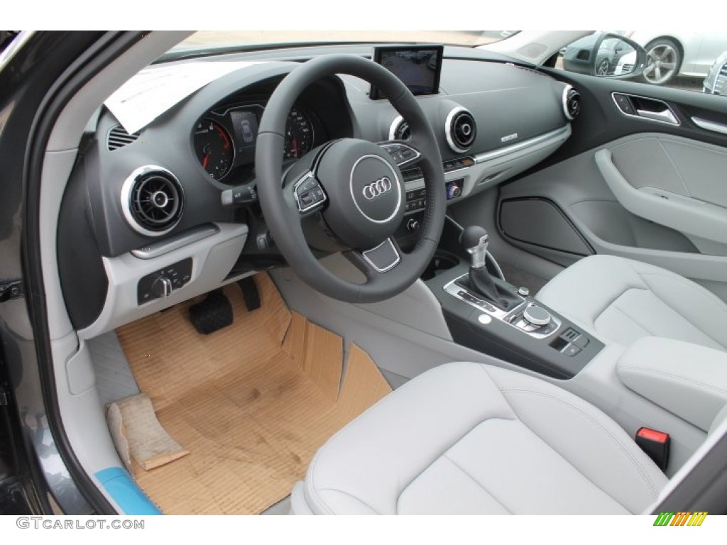 Titanium Gray Interior 2015 Audi A3 2.0 Premium Plus quattro Photo #94817138