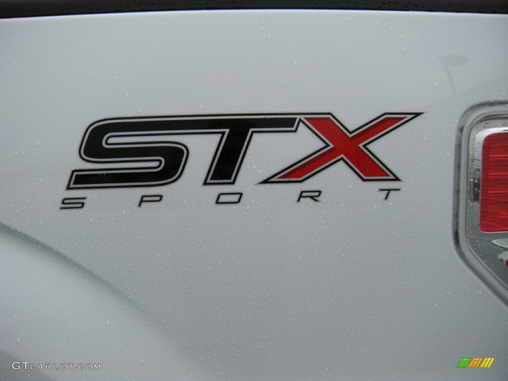2014 F150 STX SuperCrew - Oxford White / Black photo #16