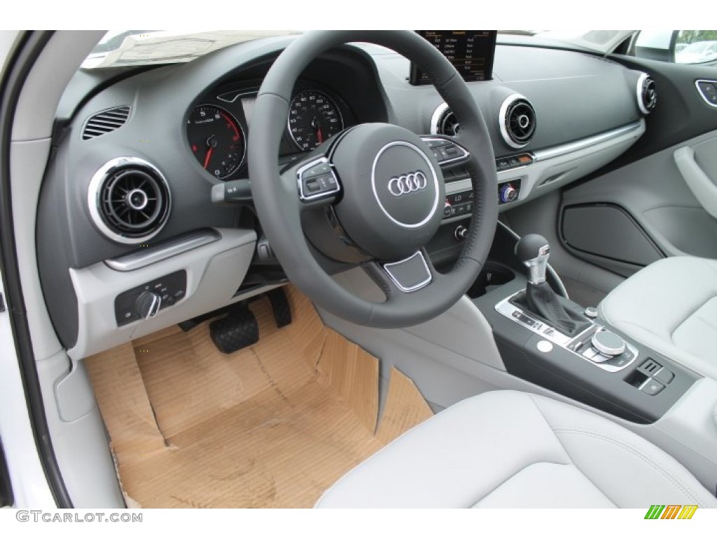 Titanium Gray Interior 2015 Audi A3 1.8 Premium Plus Photo #94817738