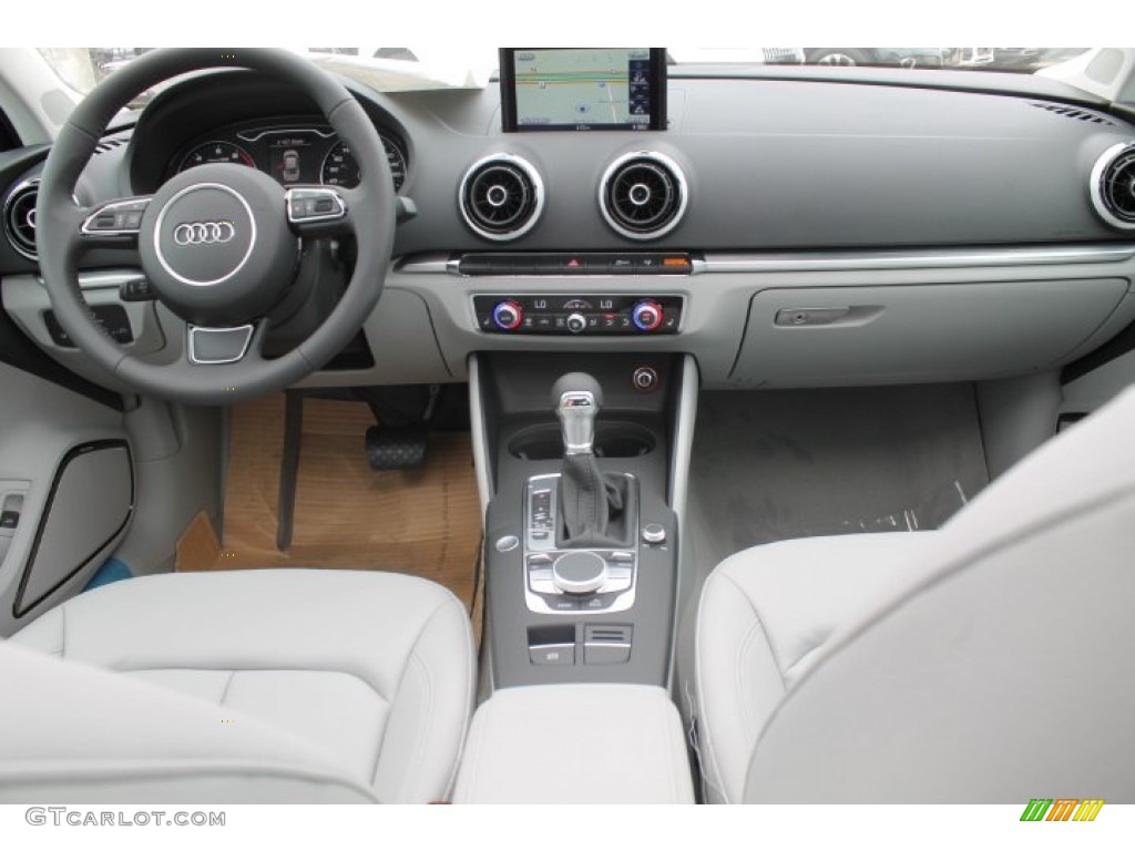 2015 Audi A3 1.8 Premium Plus Titanium Gray Dashboard Photo #94818008