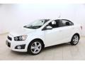 White Diamond Tricoat - Sonic LTZ Sedan Photo No. 3