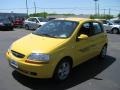 Summer Yellow - Aveo LT Hatchback Photo No. 4