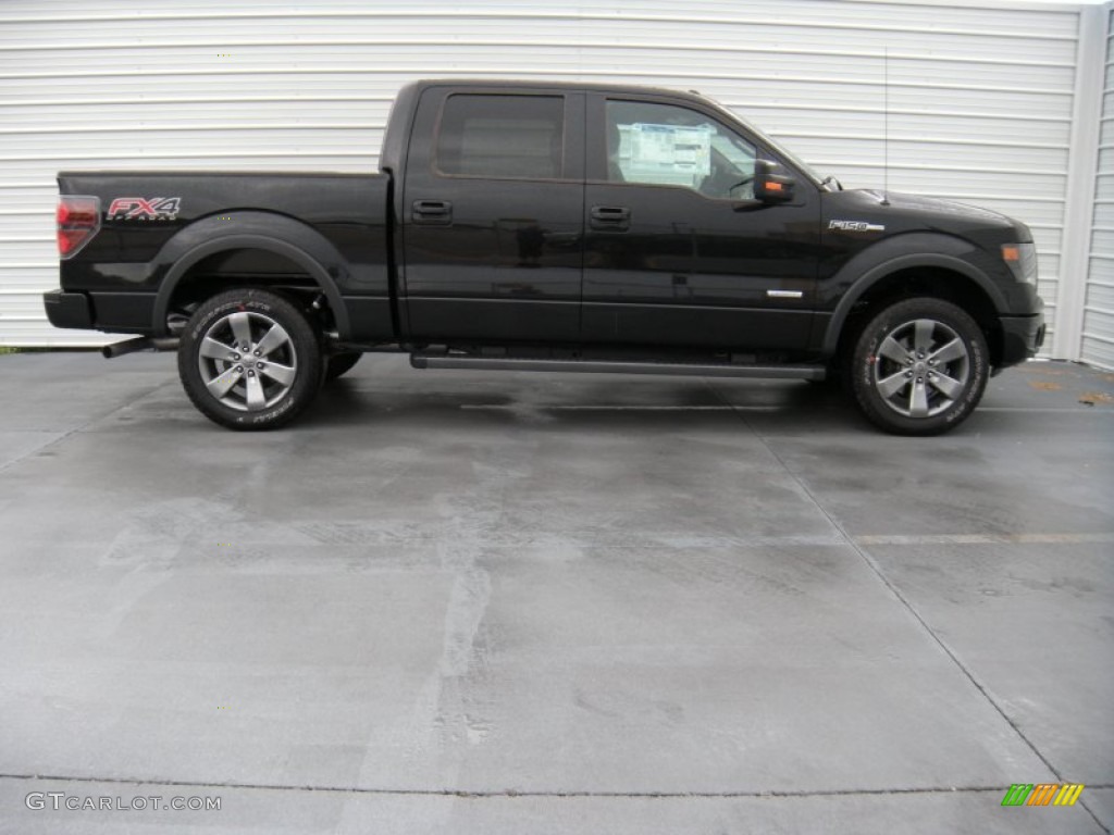 2014 F150 FX4 SuperCrew 4x4 - Tuxedo Black / Black photo #3