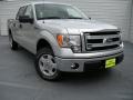 2014 Ingot Silver Ford F150 XLT SuperCrew  photo #1