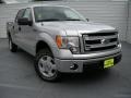 2014 Ingot Silver Ford F150 XLT SuperCrew  photo #2