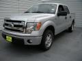 2014 Ingot Silver Ford F150 XLT SuperCrew  photo #7