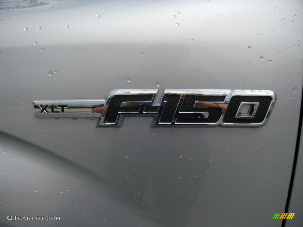 2014 F150 XLT SuperCrew - Ingot Silver / Steel Grey photo #13