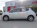 2014 Brilliant Silver Nissan LEAF SV  photo #2