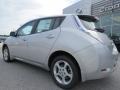 2014 Brilliant Silver Nissan LEAF SV  photo #3