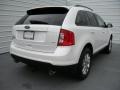 2014 White Platinum Ford Edge SEL  photo #4