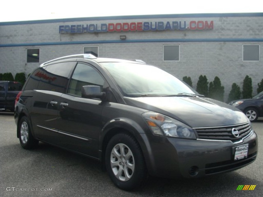 Smoke Gray Metallic Nissan Quest