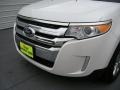 2014 White Platinum Ford Edge SEL  photo #10