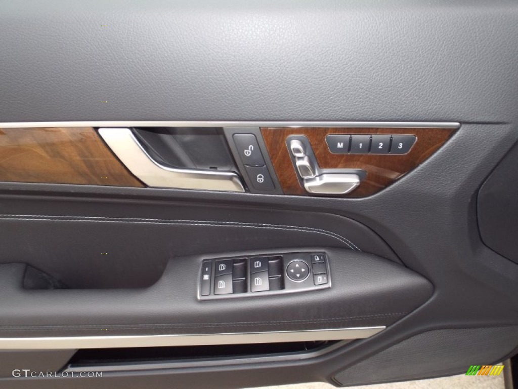 2014 E 350 Cabriolet - Black / Black photo #4