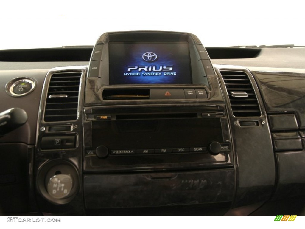 2005 Prius Hybrid - Super White / Gray/Burgundy photo #9