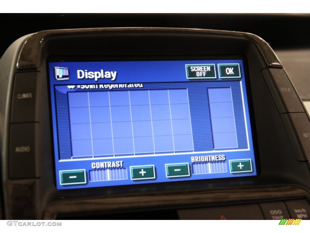 2005 Prius Hybrid - Super White / Gray/Burgundy photo #16