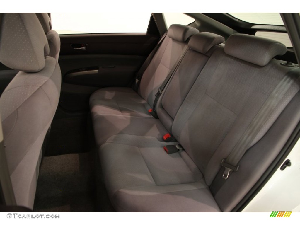 2005 Prius Hybrid - Super White / Gray/Burgundy photo #25