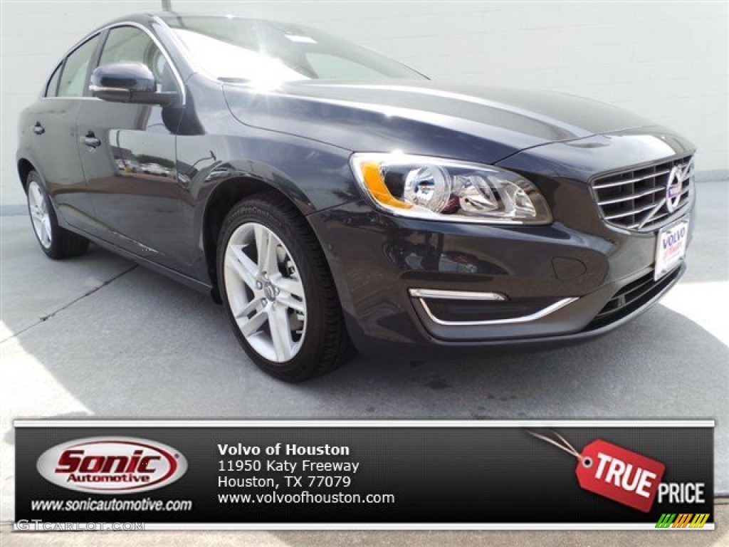 2015 S60 T5 Drive-E - Savile Grey Metallic / Soft Beige photo #1