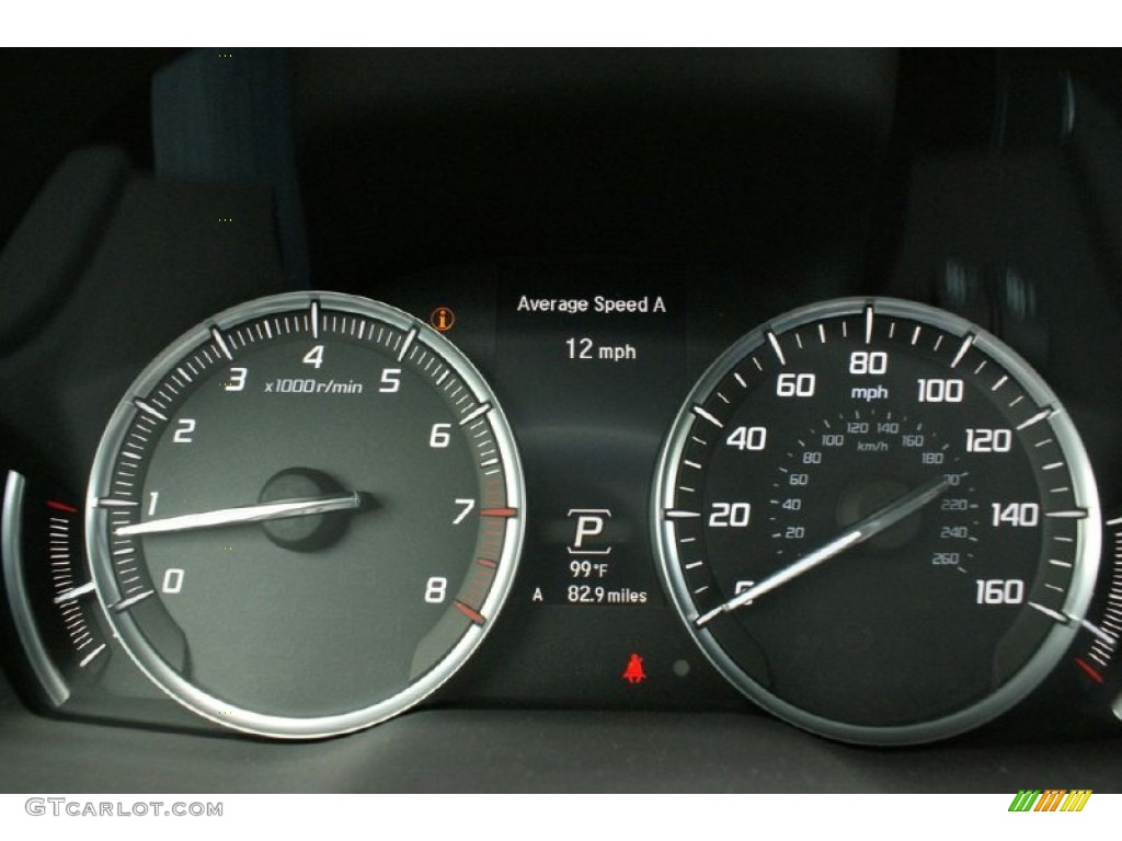 2015 Acura MDX SH-AWD Technology Gauges Photo #94827242