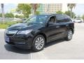 2015 Crystal Black Pearl Acura MDX Technology  photo #3