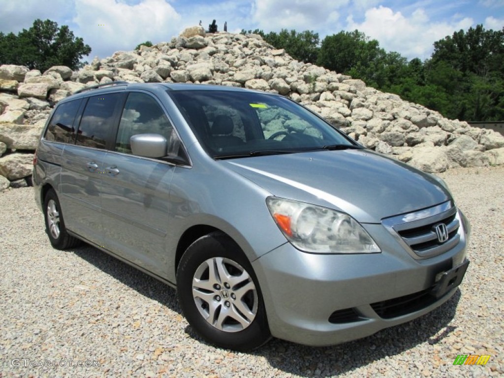 2005 Odyssey EX-L - Silver Pearl Metallic / Gray photo #1