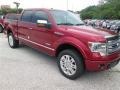 2014 Ruby Red Ford F150 Platinum SuperCrew 4x4  photo #12