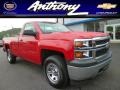 Victory Red - Silverado 1500 WT Regular Cab 4x4 Photo No. 1