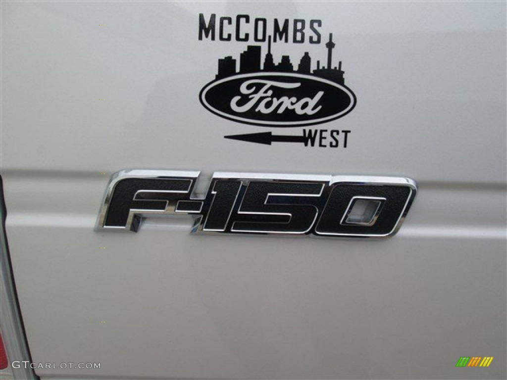 2014 F150 Lariat SuperCrew 4x4 - White Platinum / Black photo #8