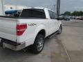 2014 White Platinum Ford F150 Lariat SuperCrew 4x4  photo #9