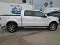 2014 White Platinum Ford F150 Lariat SuperCrew 4x4  photo #10