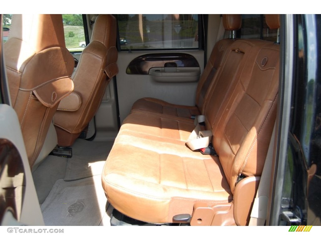 2006 F350 Super Duty King Ranch Crew Cab 4x4 Dually - Black / Tan photo #13