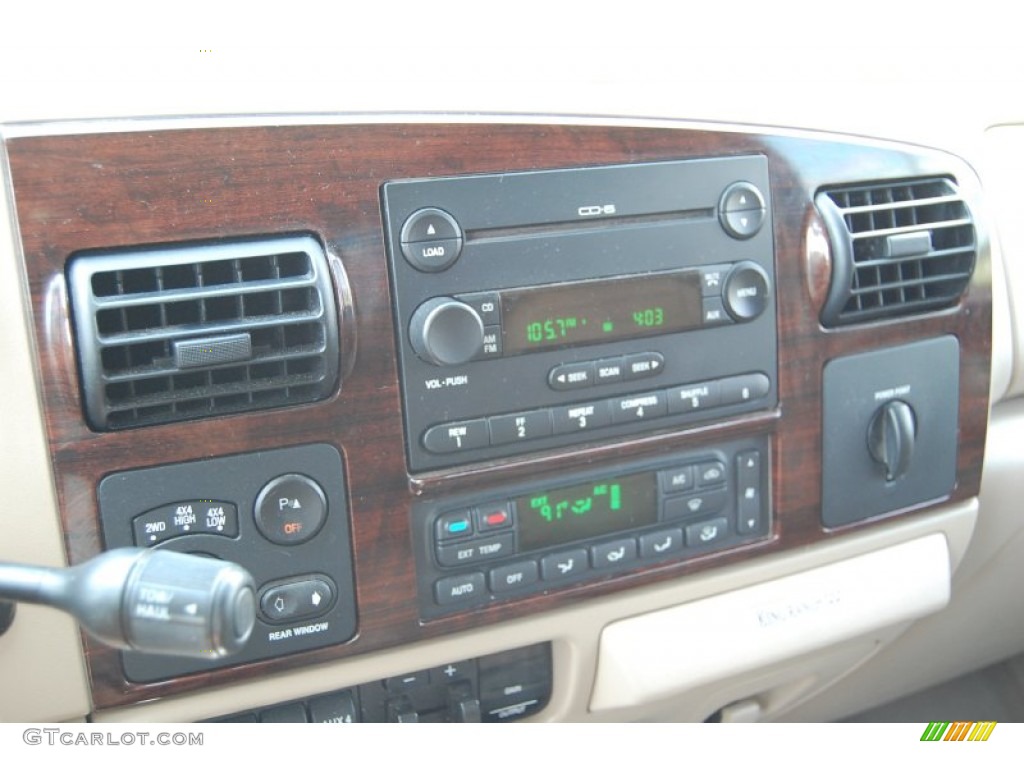 2006 F350 Super Duty King Ranch Crew Cab 4x4 Dually - Black / Tan photo #21