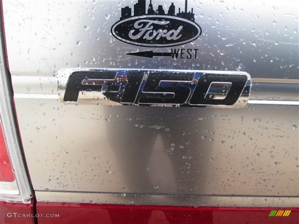 2014 F150 Platinum SuperCrew - Ruby Red / Black photo #7