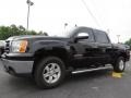 Onyx Black - Sierra 1500 SLE Crew Cab 4x4 Photo No. 3