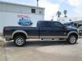 2014 Blue Jeans Metallic Ford F350 Super Duty XLT Crew Cab 4x4  photo #7