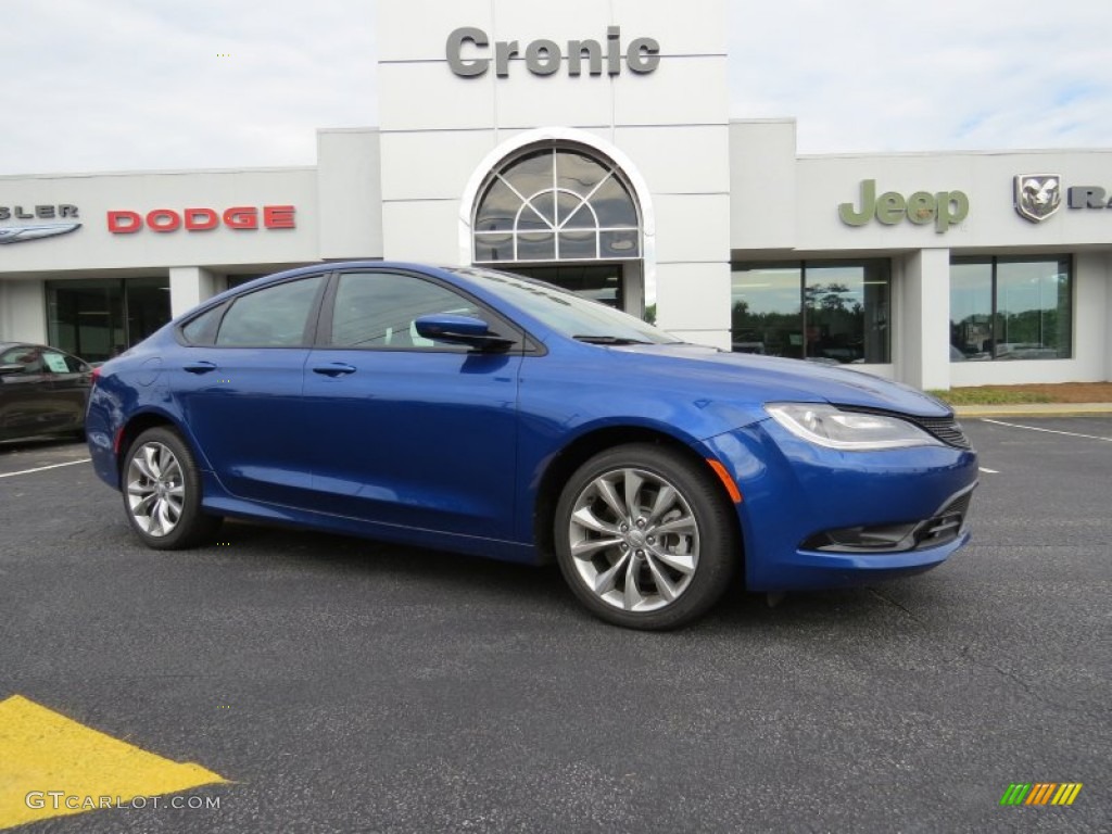 Vivid Blue Pearl Chrysler 200