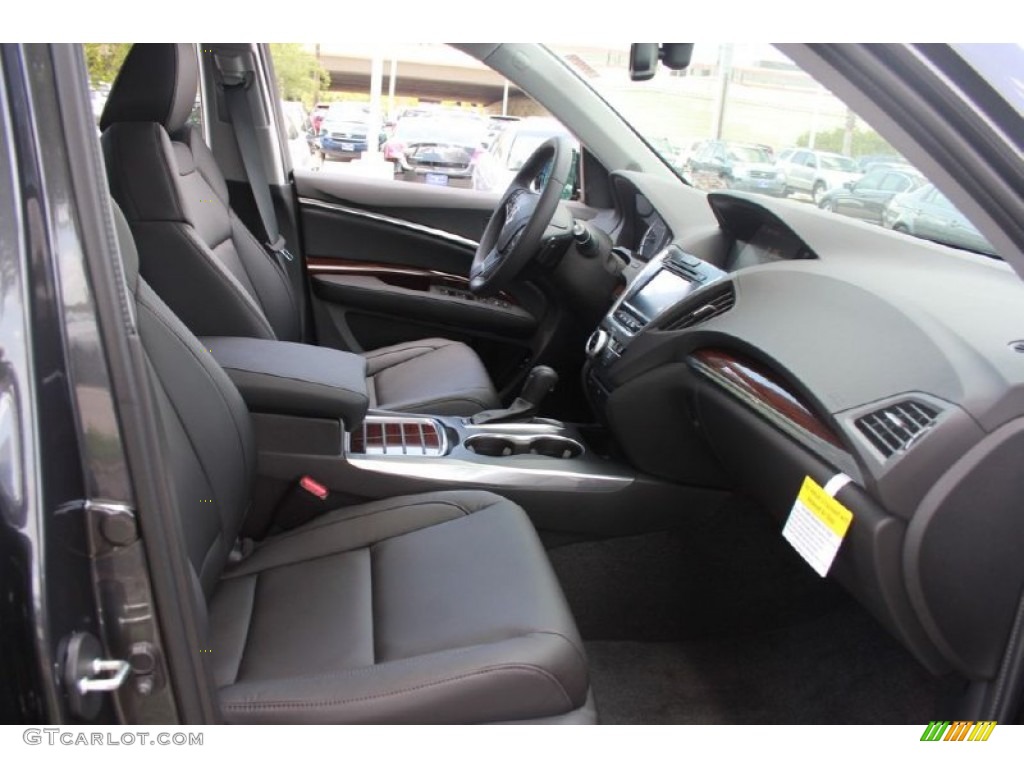 2015 MDX Technology - Crystal Black Pearl / Ebony photo #21
