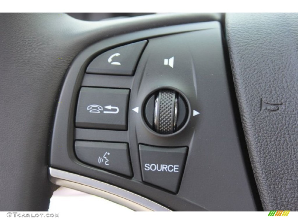 2015 MDX Technology - Crystal Black Pearl / Ebony photo #33