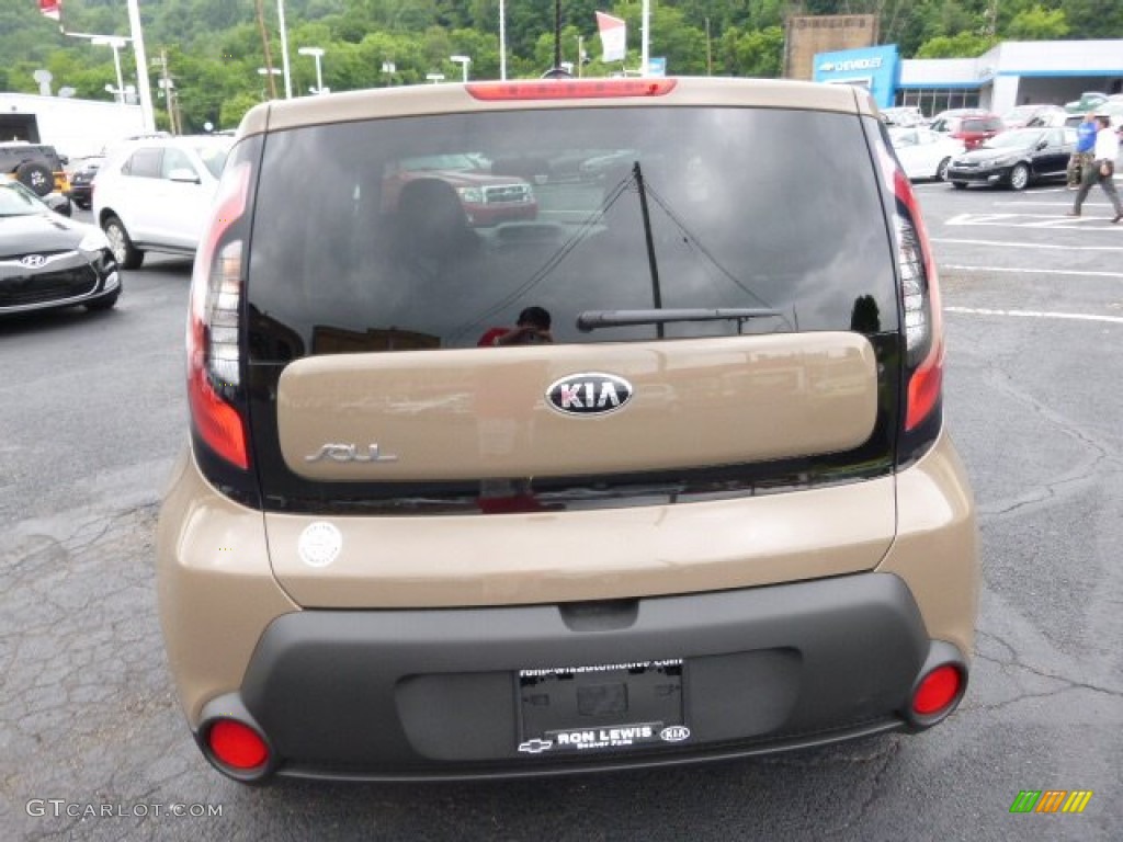 2014 Soul 1.6 - Latte Brown / Black Diamond Woven Cloth photo #7
