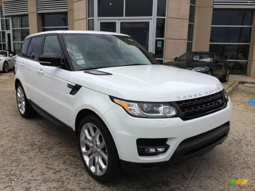 Fuji White 2014 Land Rover Range Rover Sport Supercharged Exterior Photo #94837922