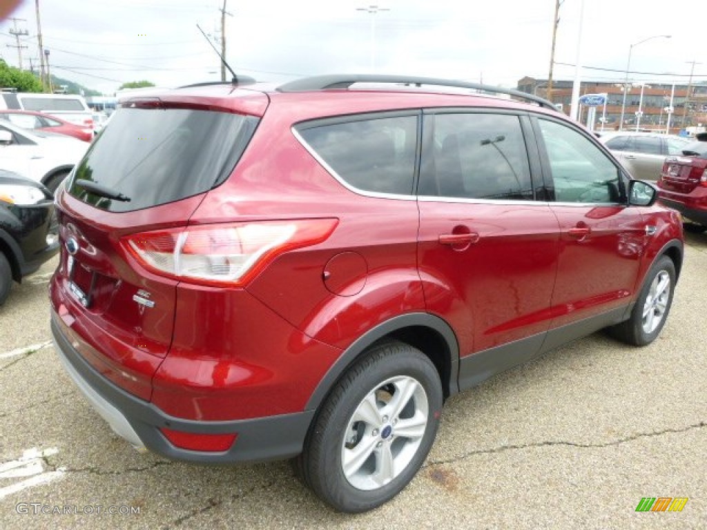 2014 Escape SE 1.6L EcoBoost 4WD - Ruby Red / Charcoal Black photo #8
