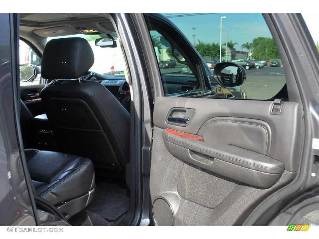 2011 Escalade Luxury - Galaxy Gray Metallic / Ebony/Ebony photo #17