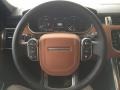 Ebony/Tan/Tan 2014 Land Rover Range Rover Sport Supercharged Steering Wheel