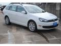 Pure White - Jetta TDI SportWagen Photo No. 1