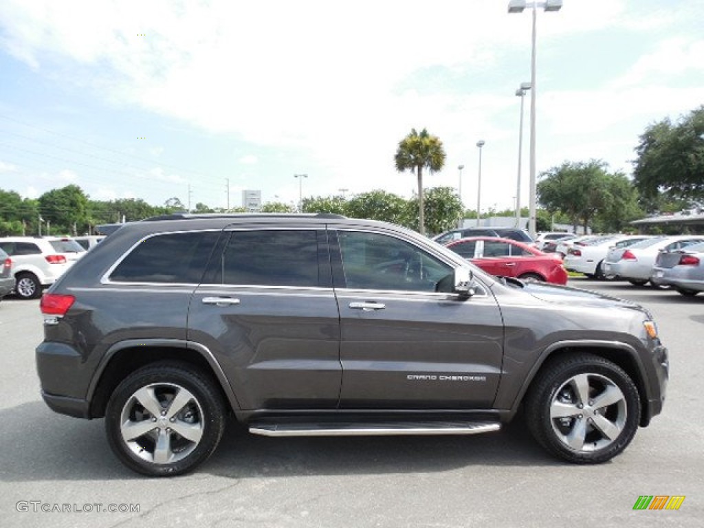 Granite Crystal Metallic 2014 Jeep Grand Cherokee Overland Exterior Photo #94839791