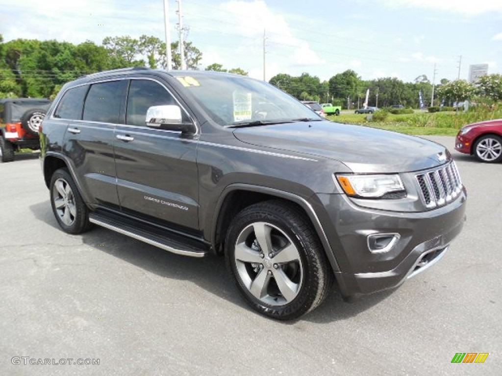 Granite Crystal Metallic 2014 Jeep Grand Cherokee Overland Exterior Photo #94839815